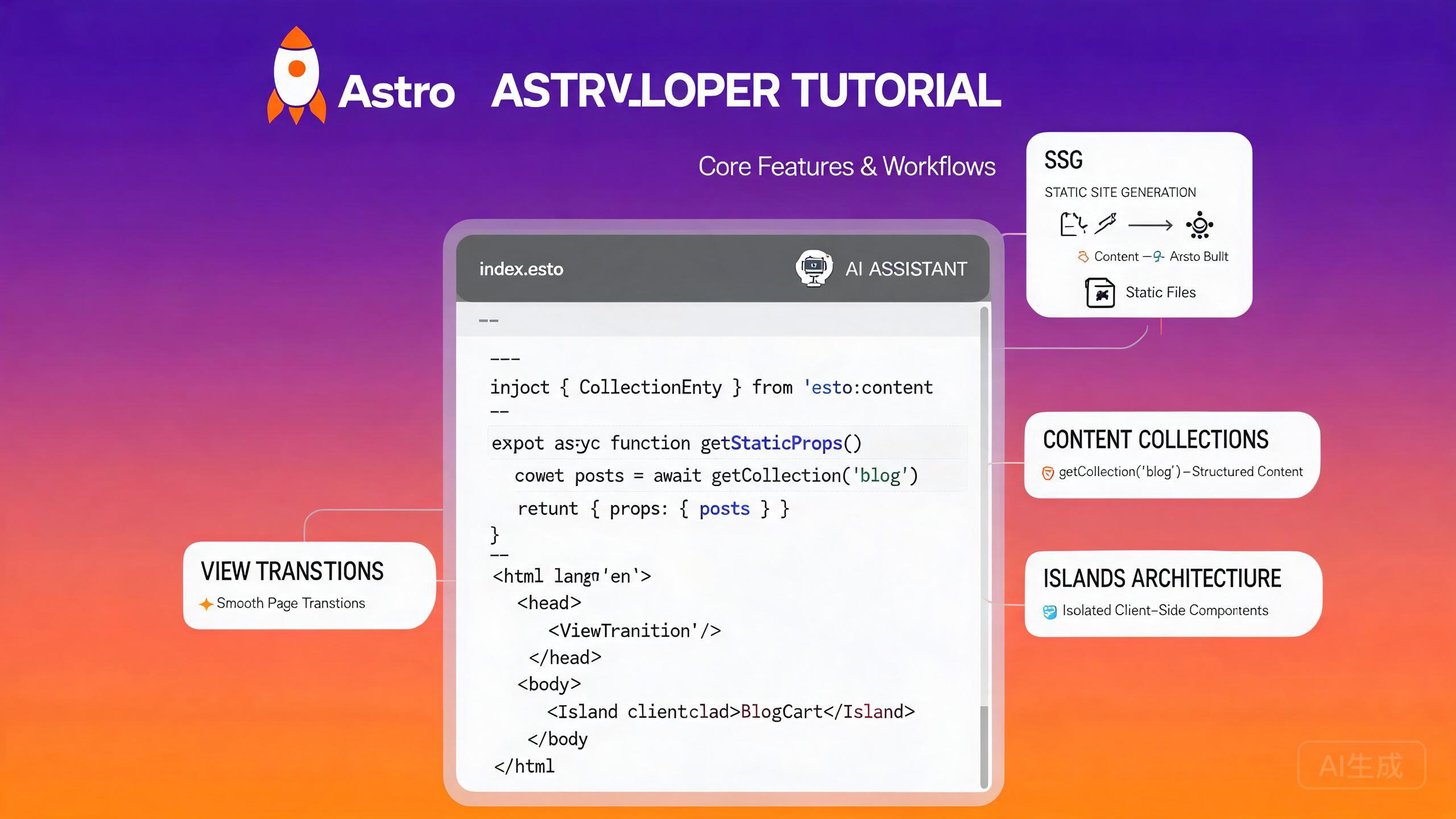 تطوير Astro في Cursor
