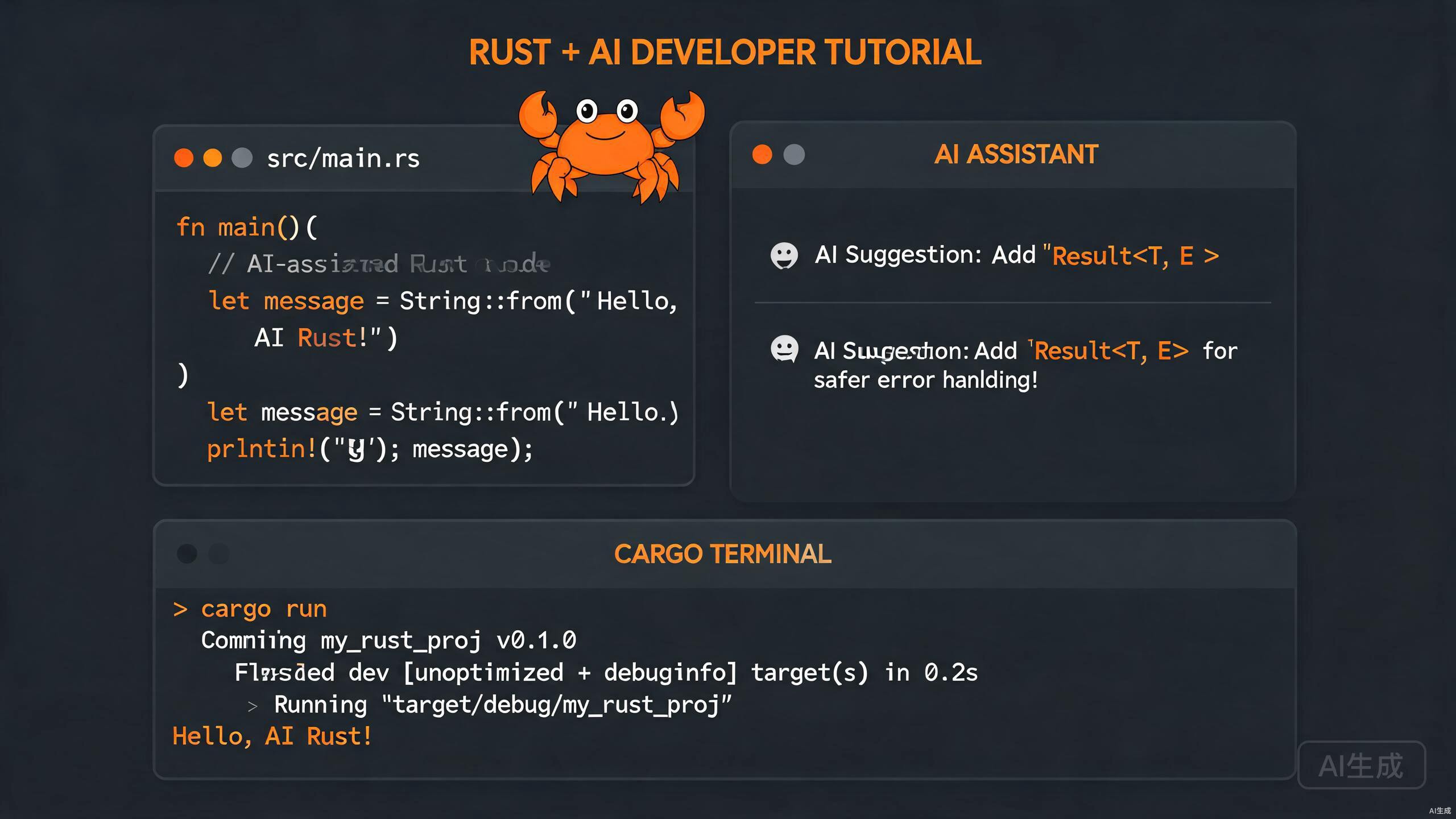 تطوير Rust في Cursor