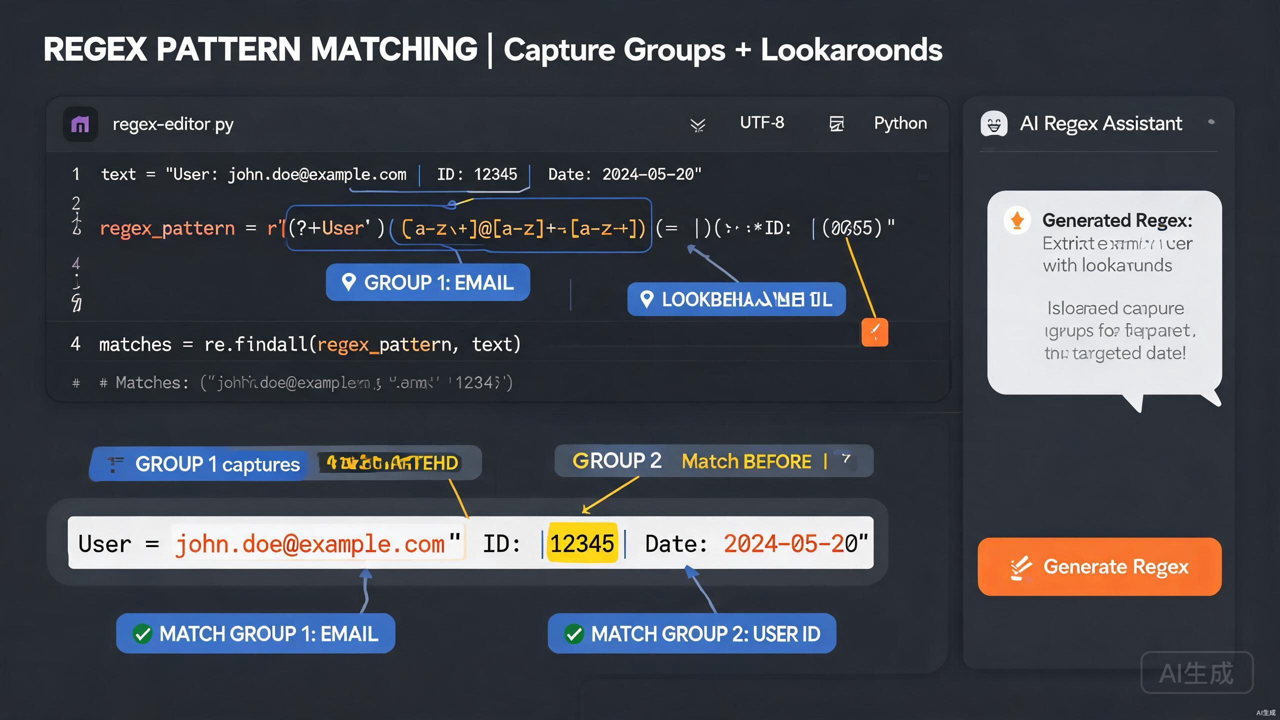 Regex and Pattern Matching in Cursor