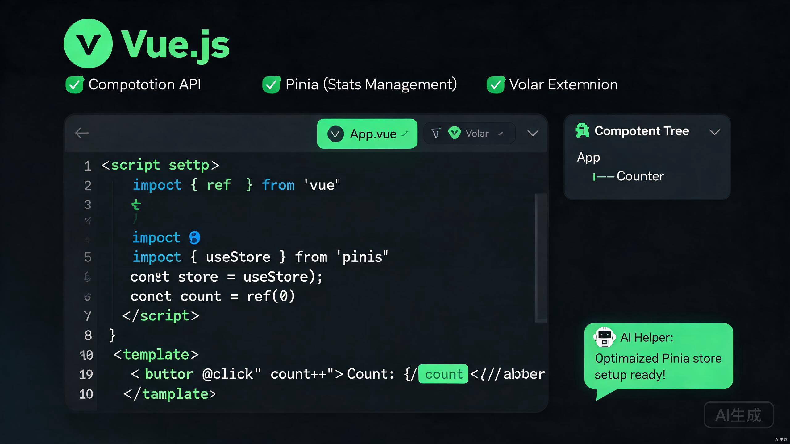Vue.js development in Cursor