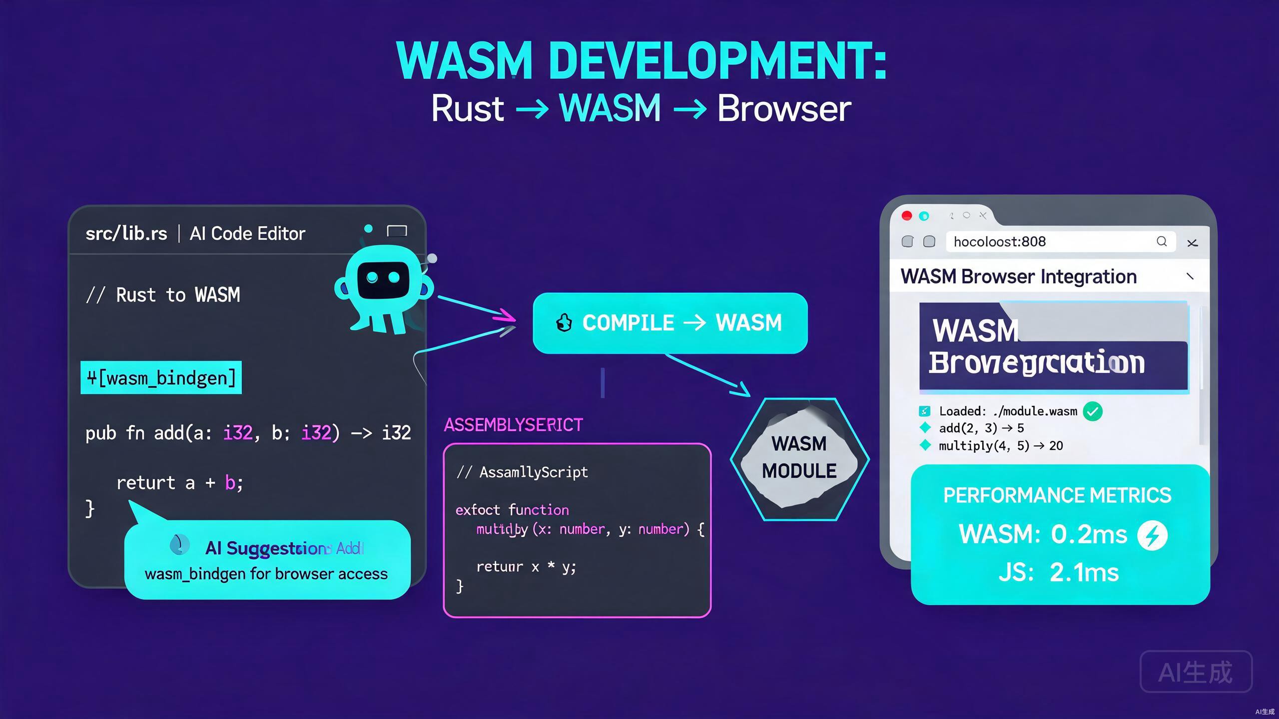 WebAssembly Development in Cursor