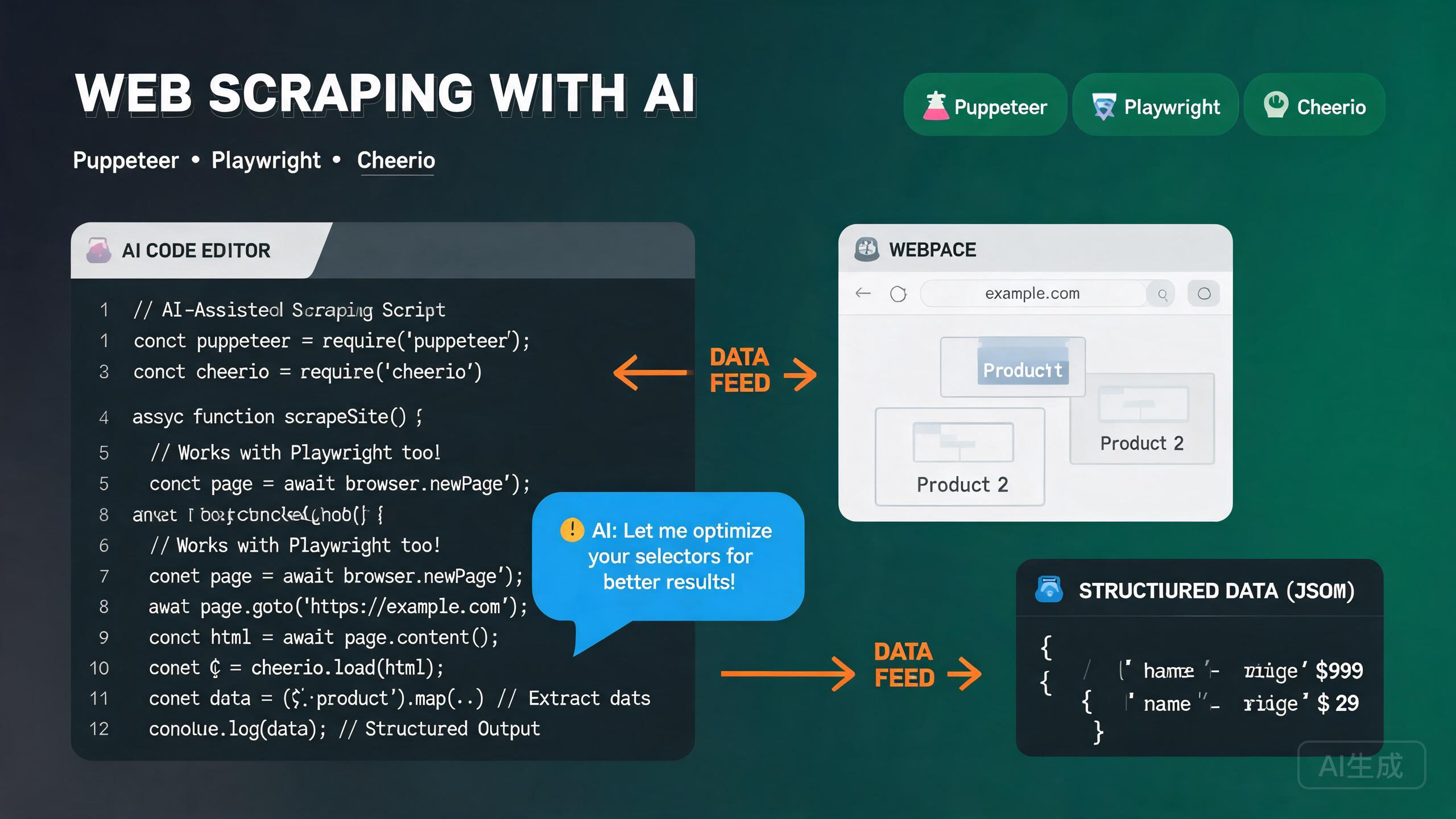 Web scraping in Cursor