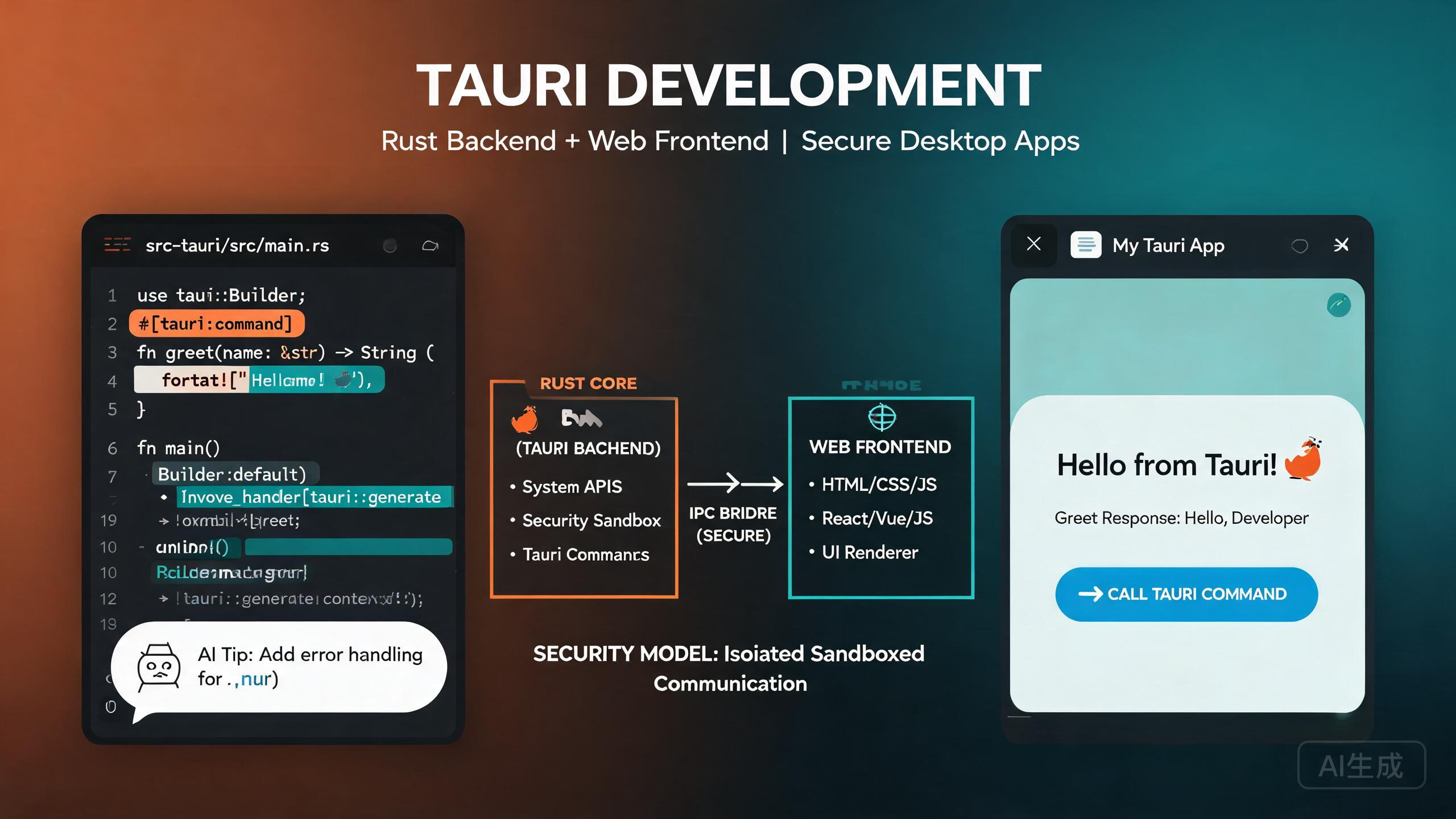 在 Cursor 中开发 Tauri 桌面应用